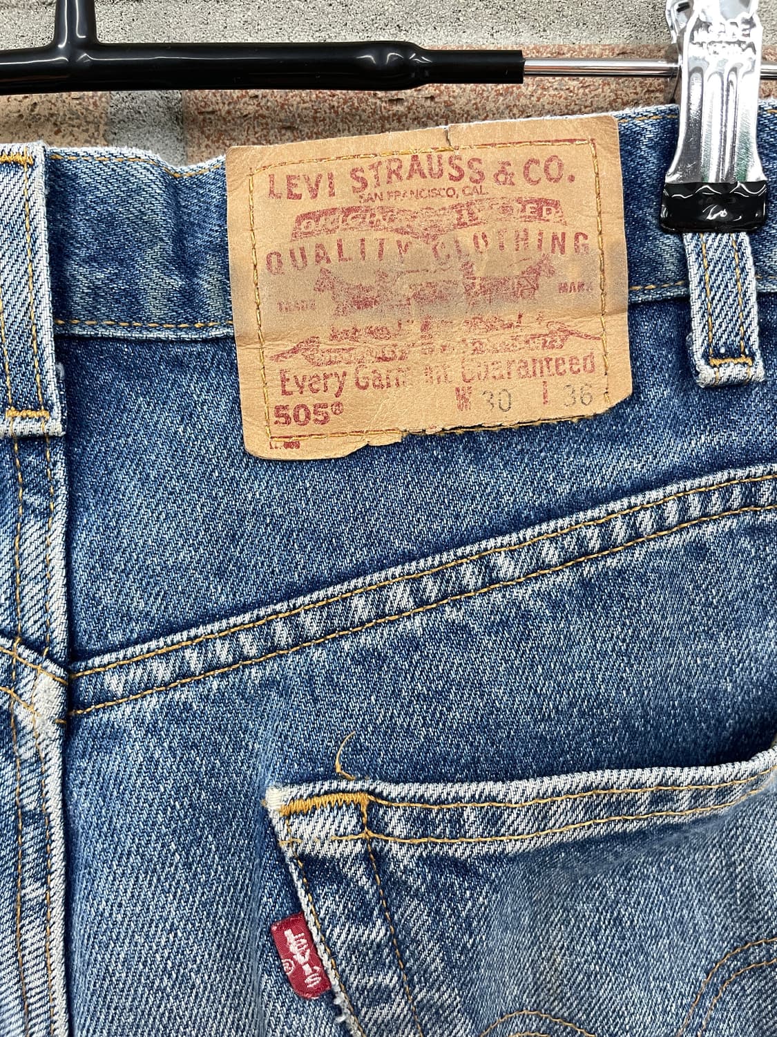 LEVI'S 505 데님 팬츠 상품이미지9