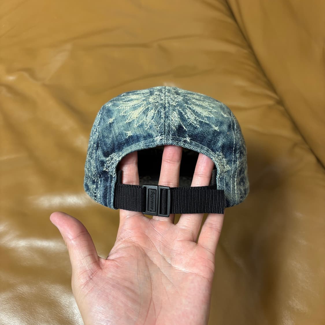 Supreme 슈프림 반다나 워시드 데님 캠프캡 모자 (Denin) 상품이미지7