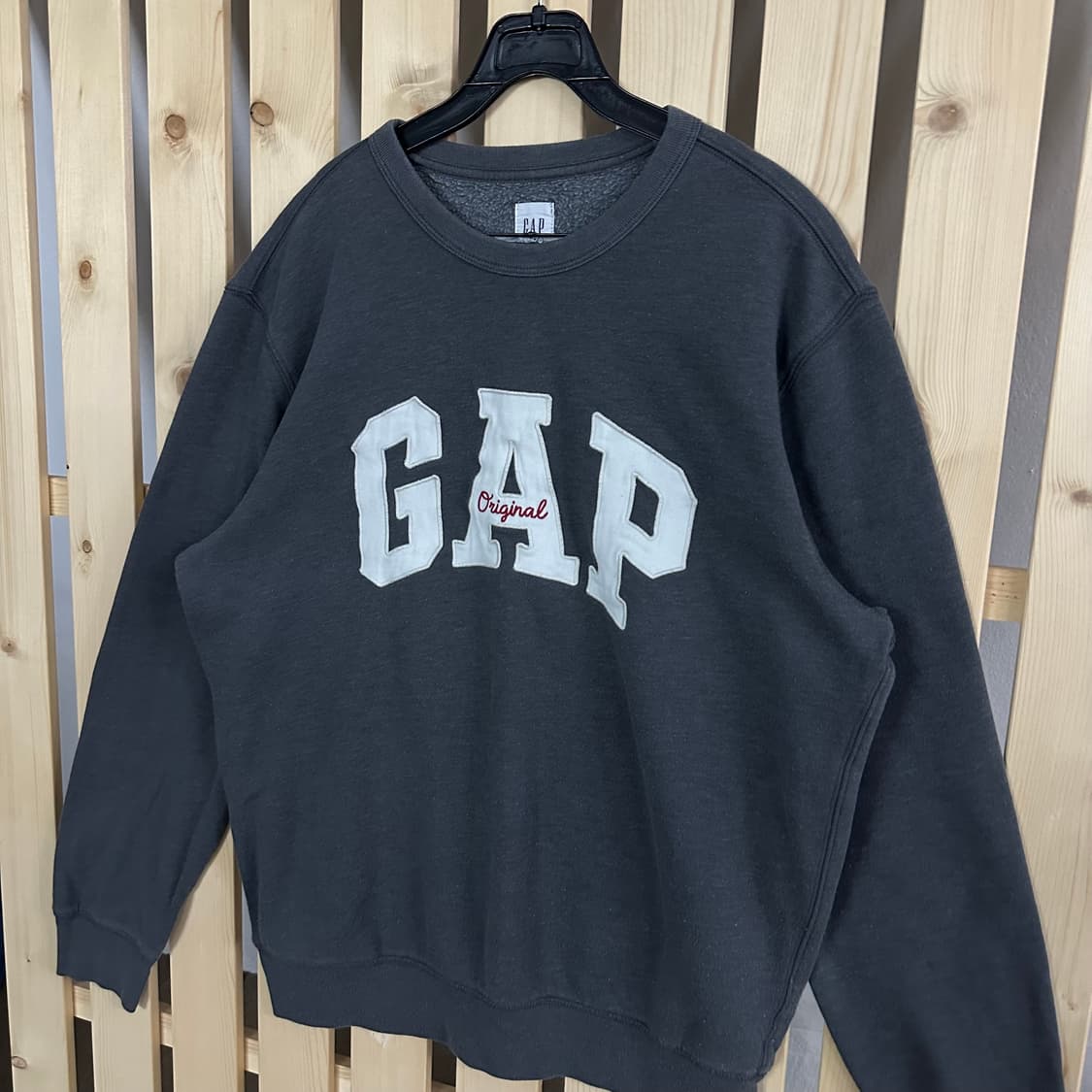 (M) GAP 갭 그레이 맨투맨 상품이미지2