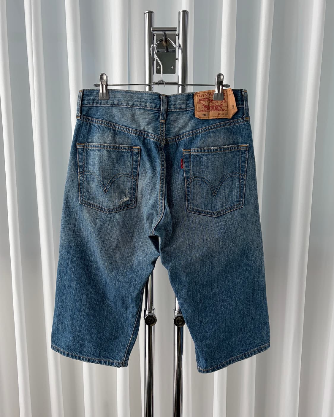 [30인치]리바이스 USA 501 그런지 데님 팬츠 상품이미지2