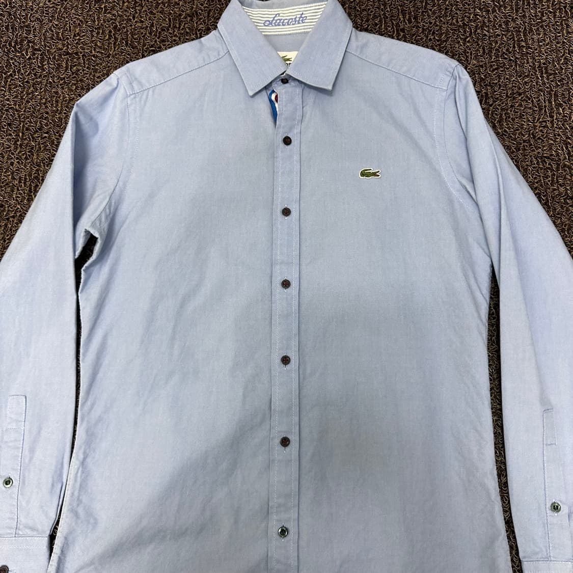 라코스테 옥스포드 하늘색 남방 여성 셔츠 95사이즈 상품이미지2