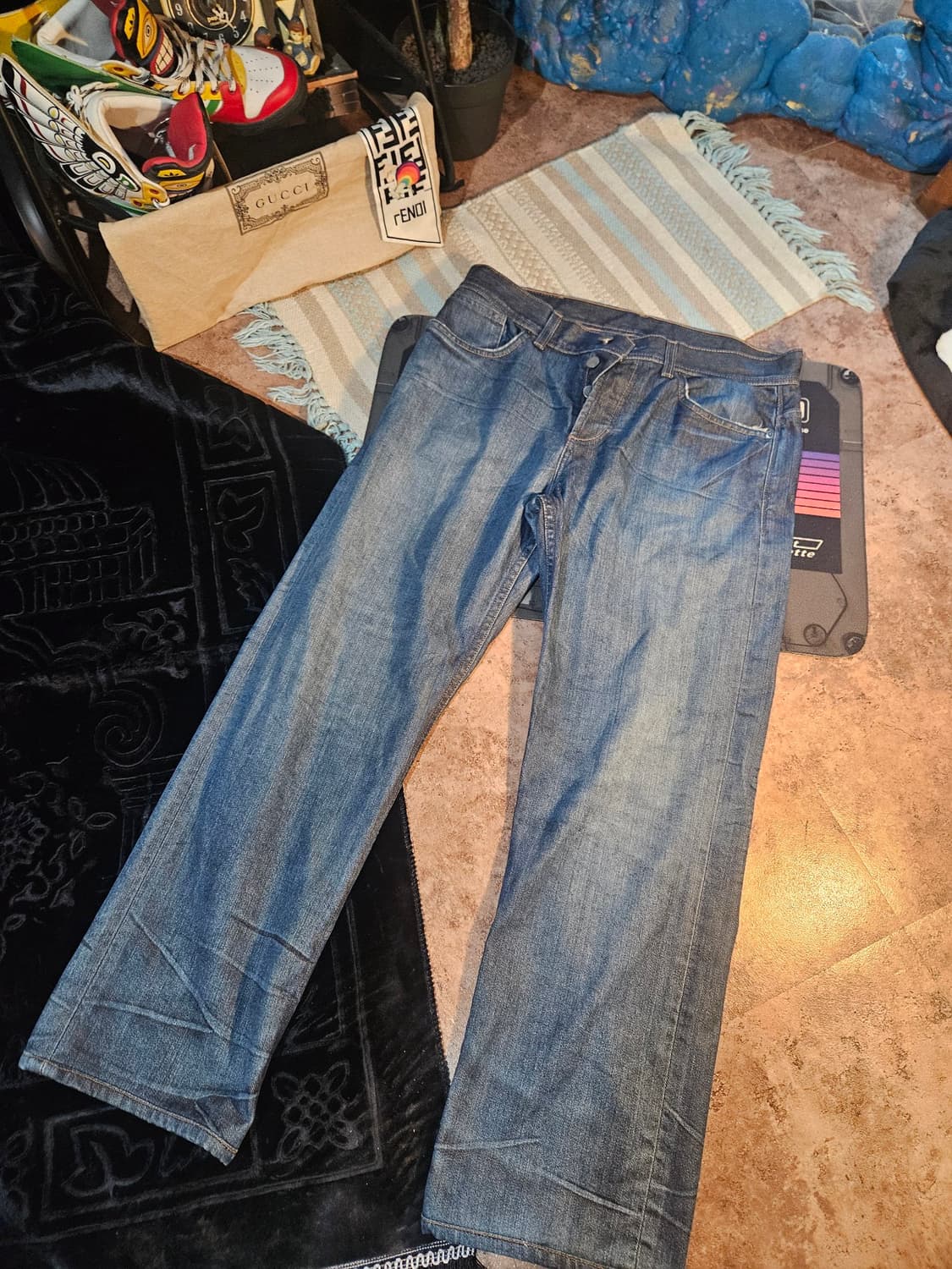 ARMANI EXCHANGE A|X 아르마니 익스체인지 부츠컷 데님 팬츠 상품이미지1