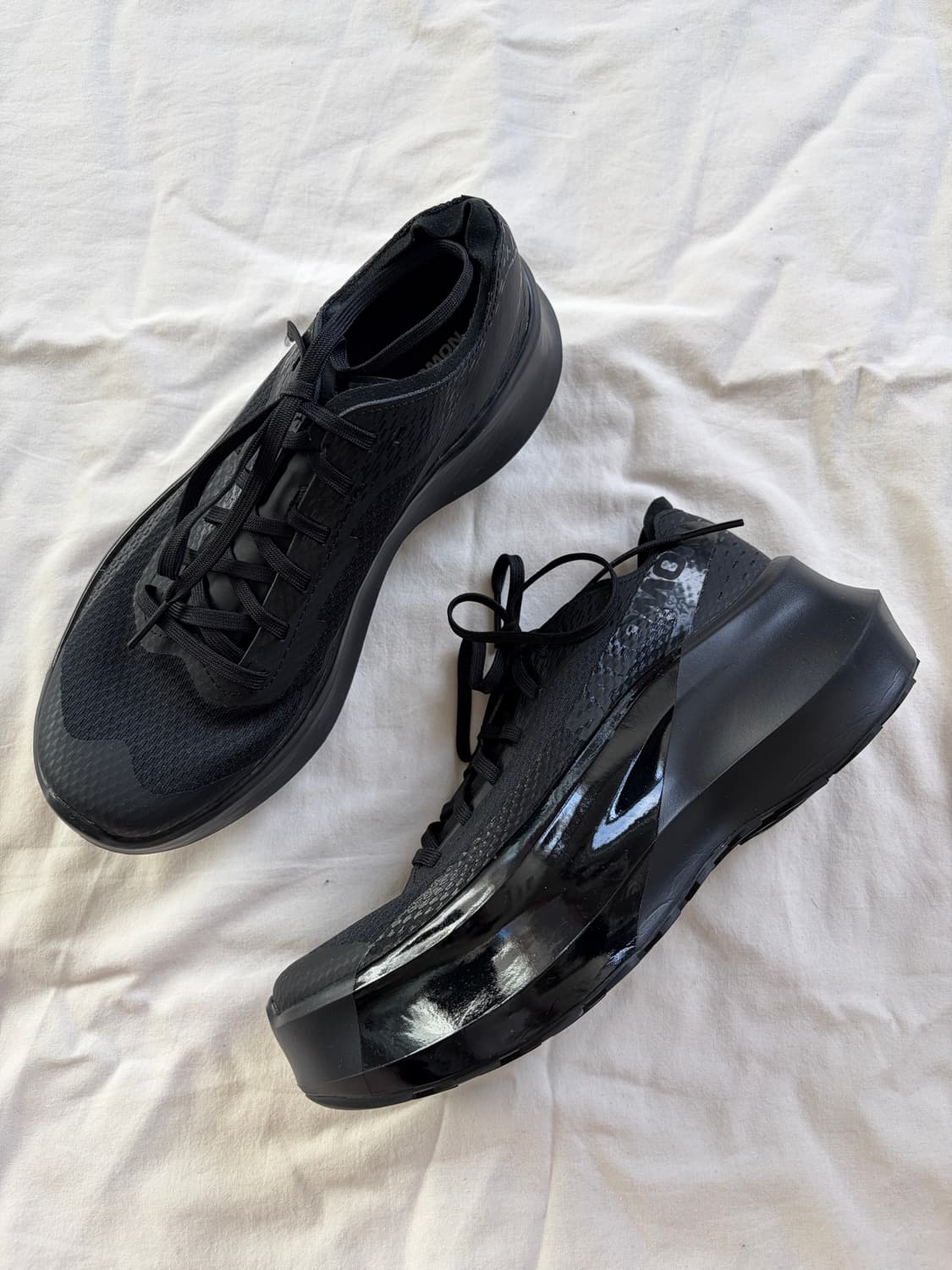 살로몬 x 꼼데가르송 판타즘 플랫폼 블랙 Salomon x CDG 상품이미지1
