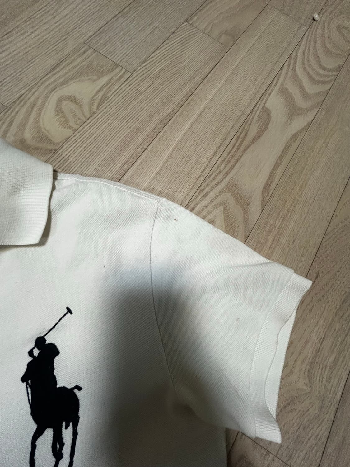 폴로 빅포니 치프키프 반팔 화이트 카라티 상품이미지5