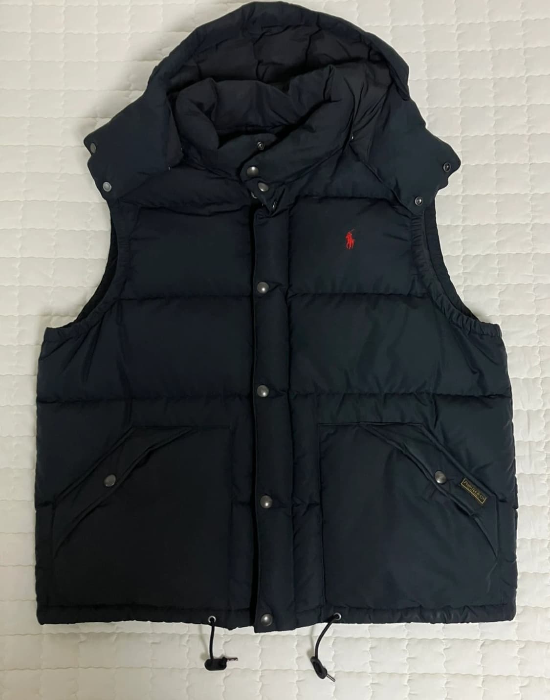 [새상품급/2XL] 정품 폴로 랄프로렌 패딩 조끼 블랙 상품이미지1