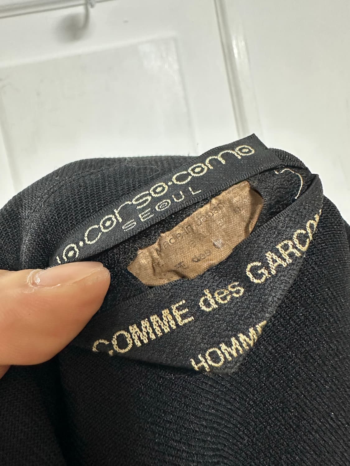 꼼데가르송 옴므 플러스 라이더 코트 상품이미지4