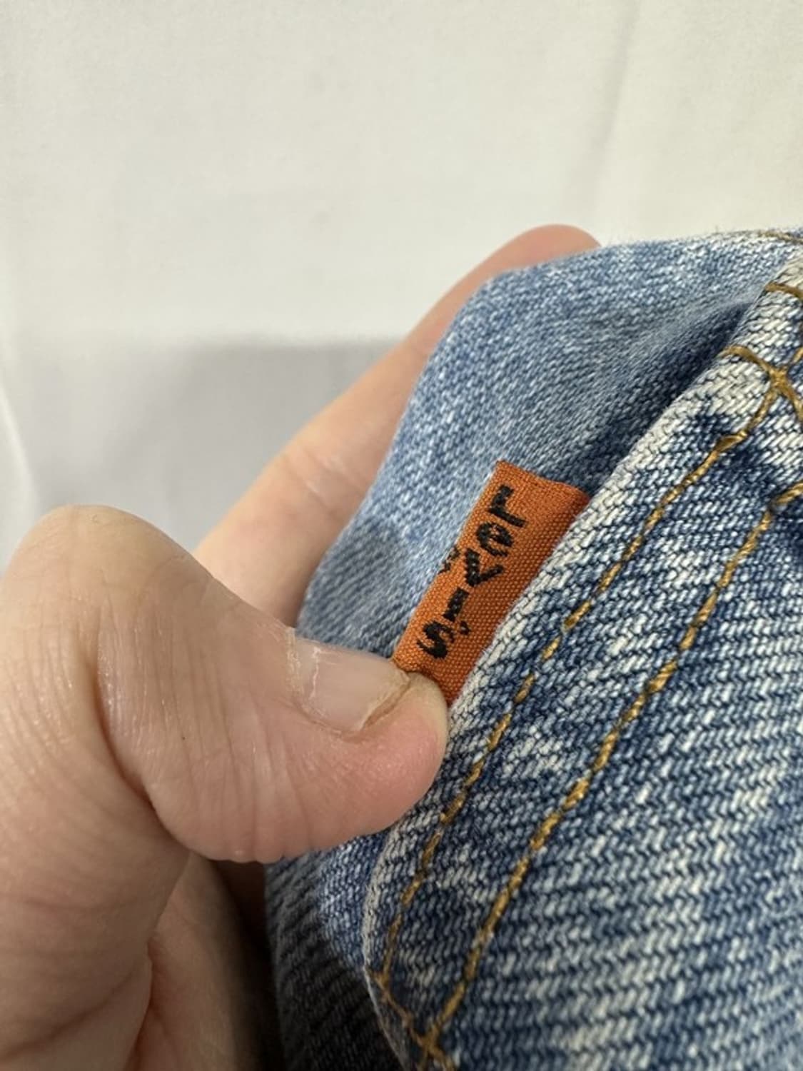 [W14L30] LEVI'S 리바이스818 90s UK 오렌지탭빈티지 상품이미지3