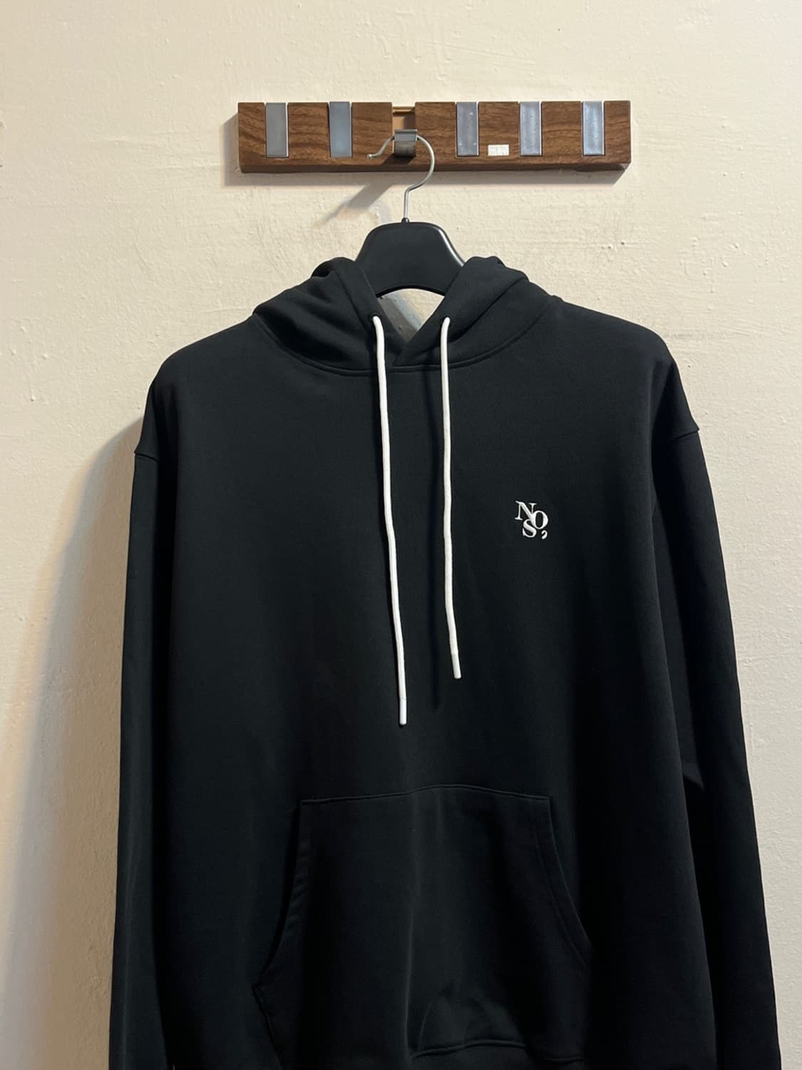 노스7 블랙 후드티 (345)  상품이미지2