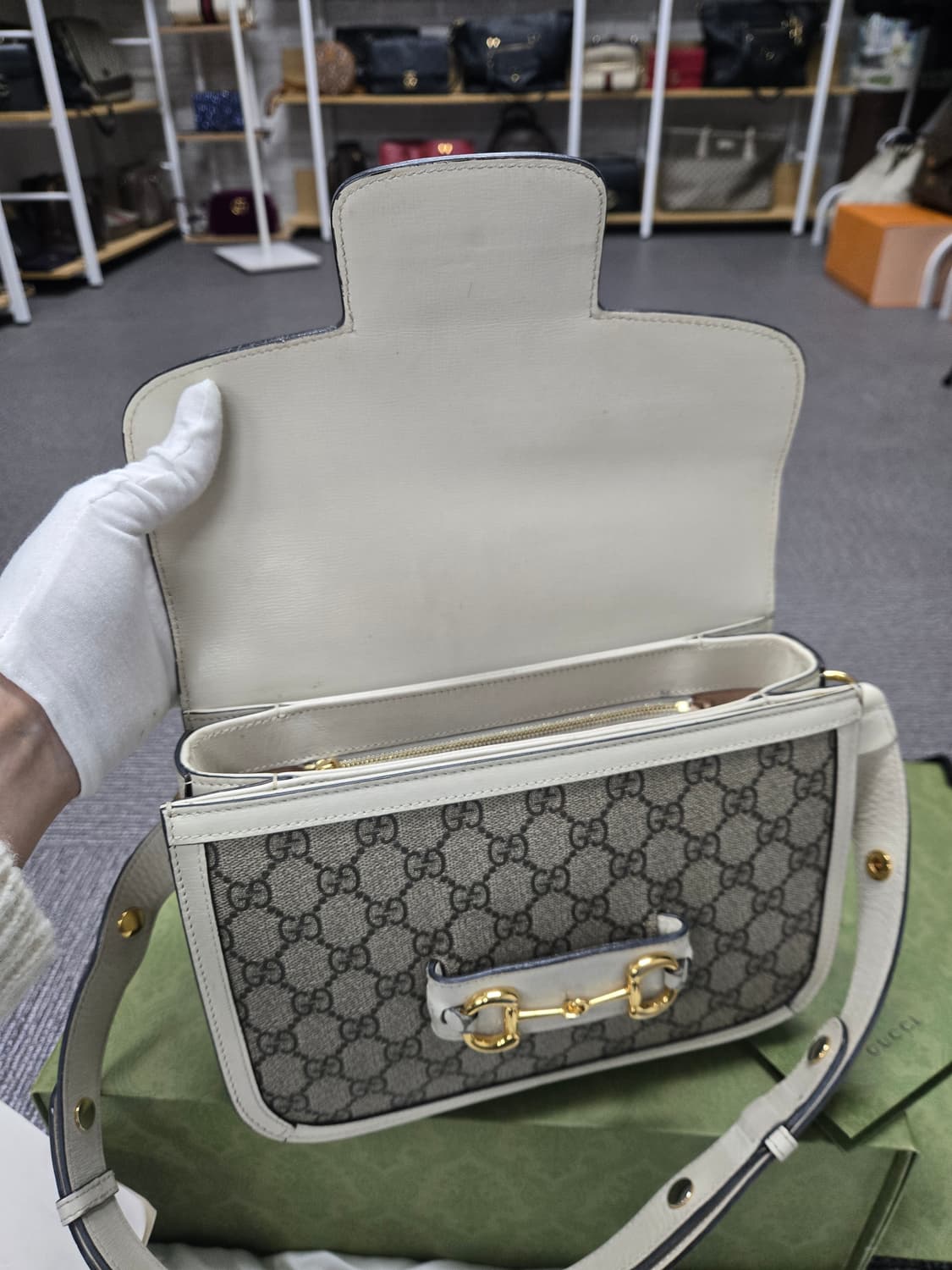 [특가][정품] 구찌 홀스빗 숄더백 상품이미지8