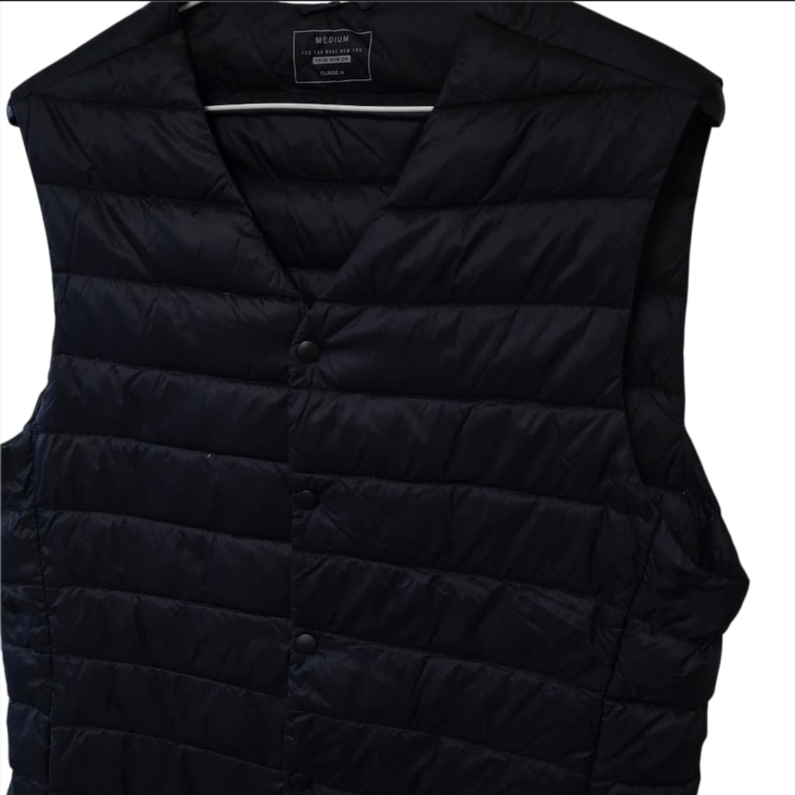 구스다운 경량패딩조끼 95-100 거위털 상품이미지4