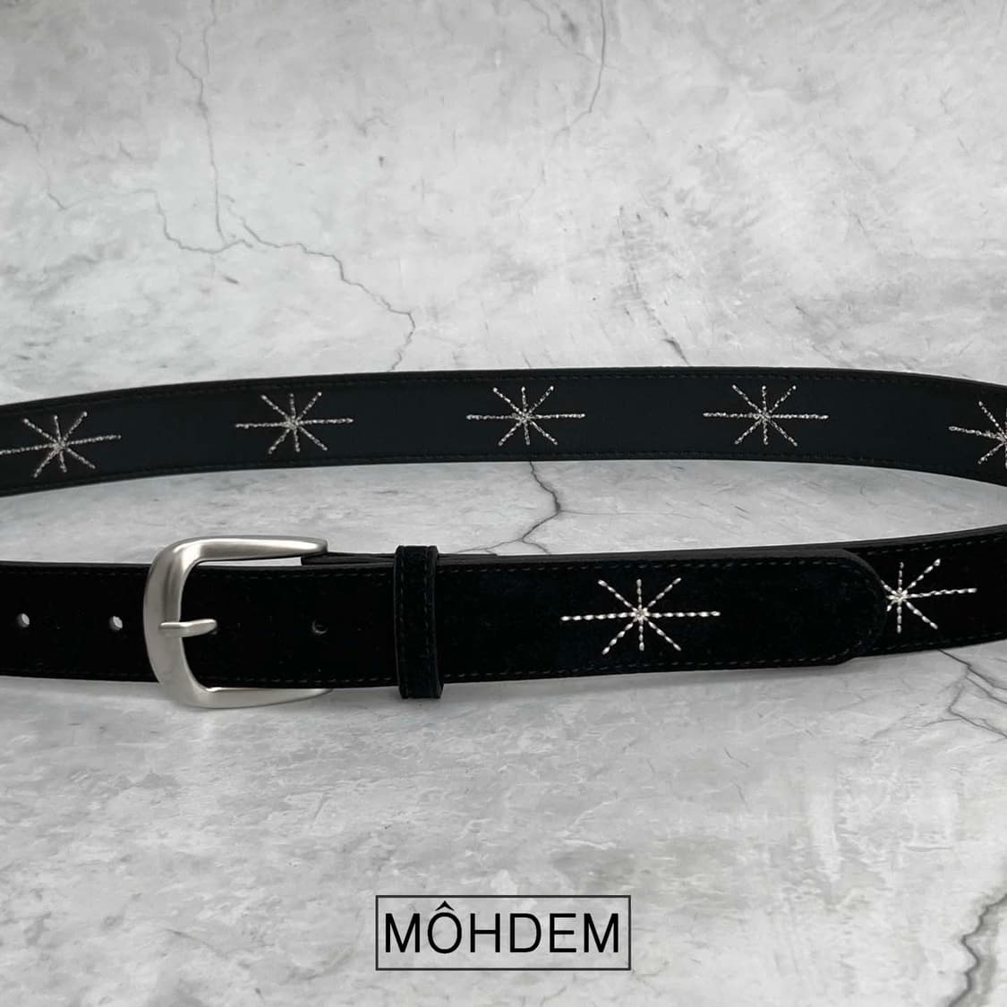 [Unisex] 샤이닝 자수 벨트 3컬러 상품이미지5