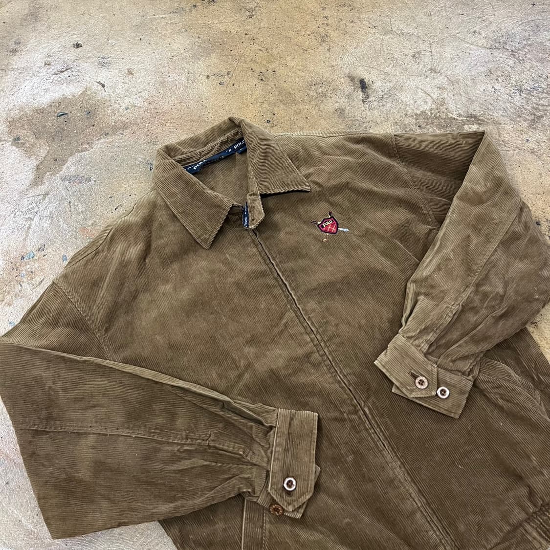 폴로 골프 브라운 골지 코듀로이 자켓  상품이미지1