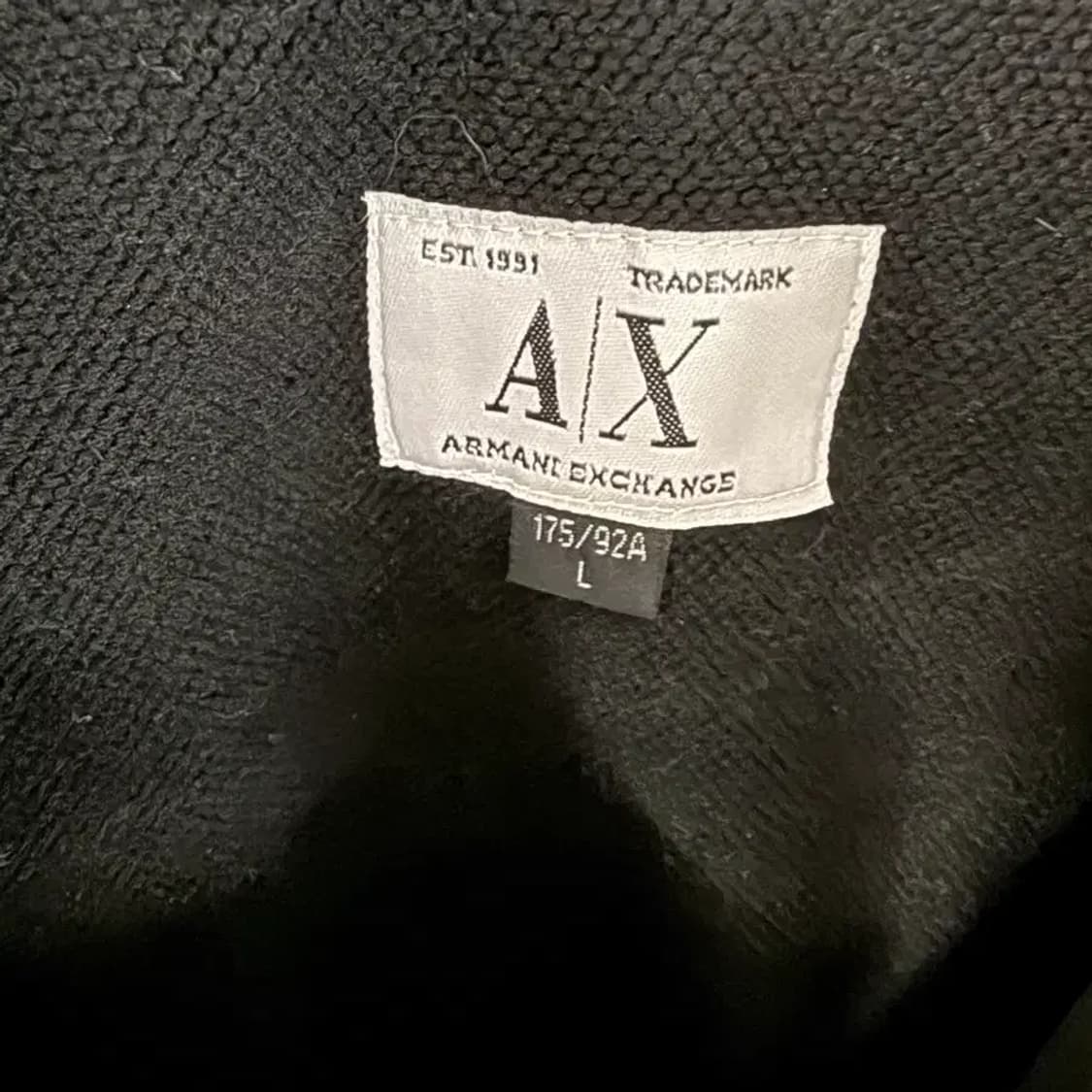 Armani Exchange 블랙 로브 코트 L 상품이미지4