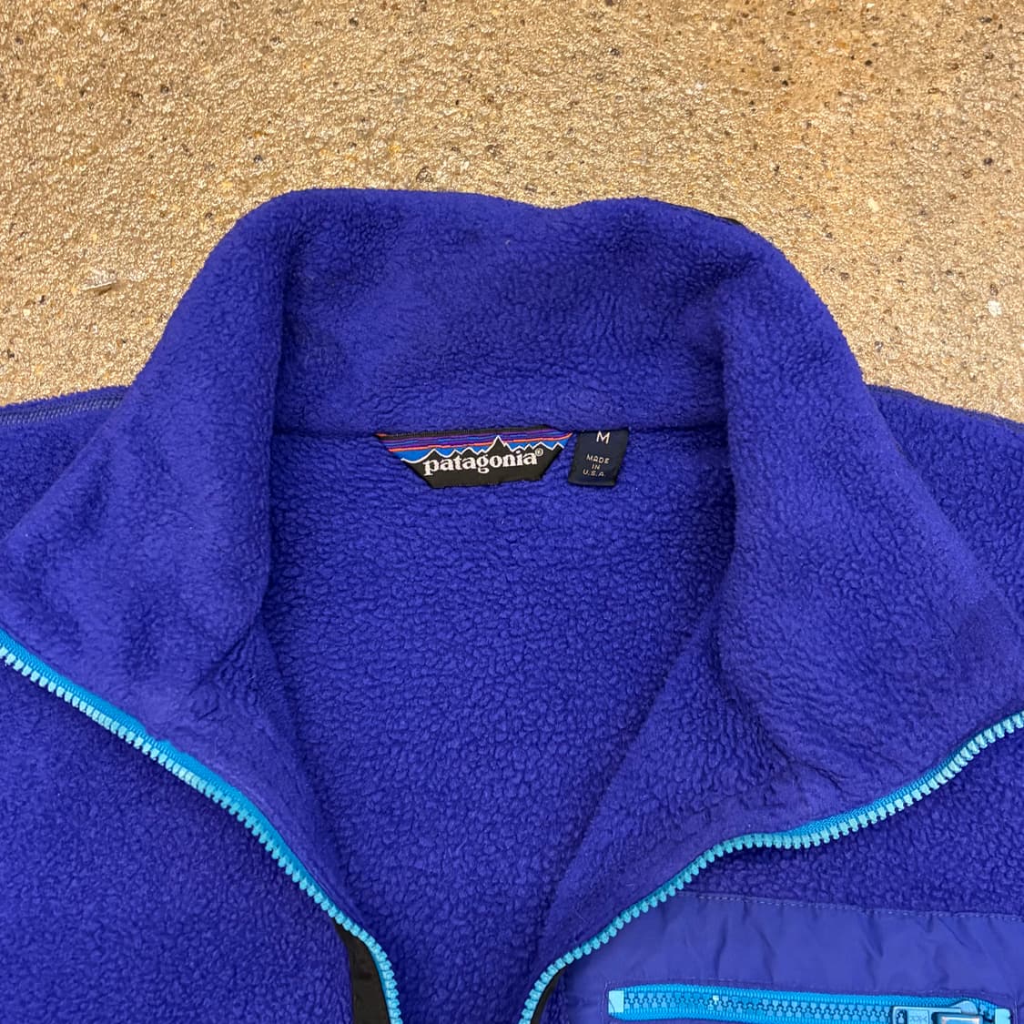90s Made in USA 빈티지 파타고니아 신칠라 플리스 후리스 집업 상품이미지6