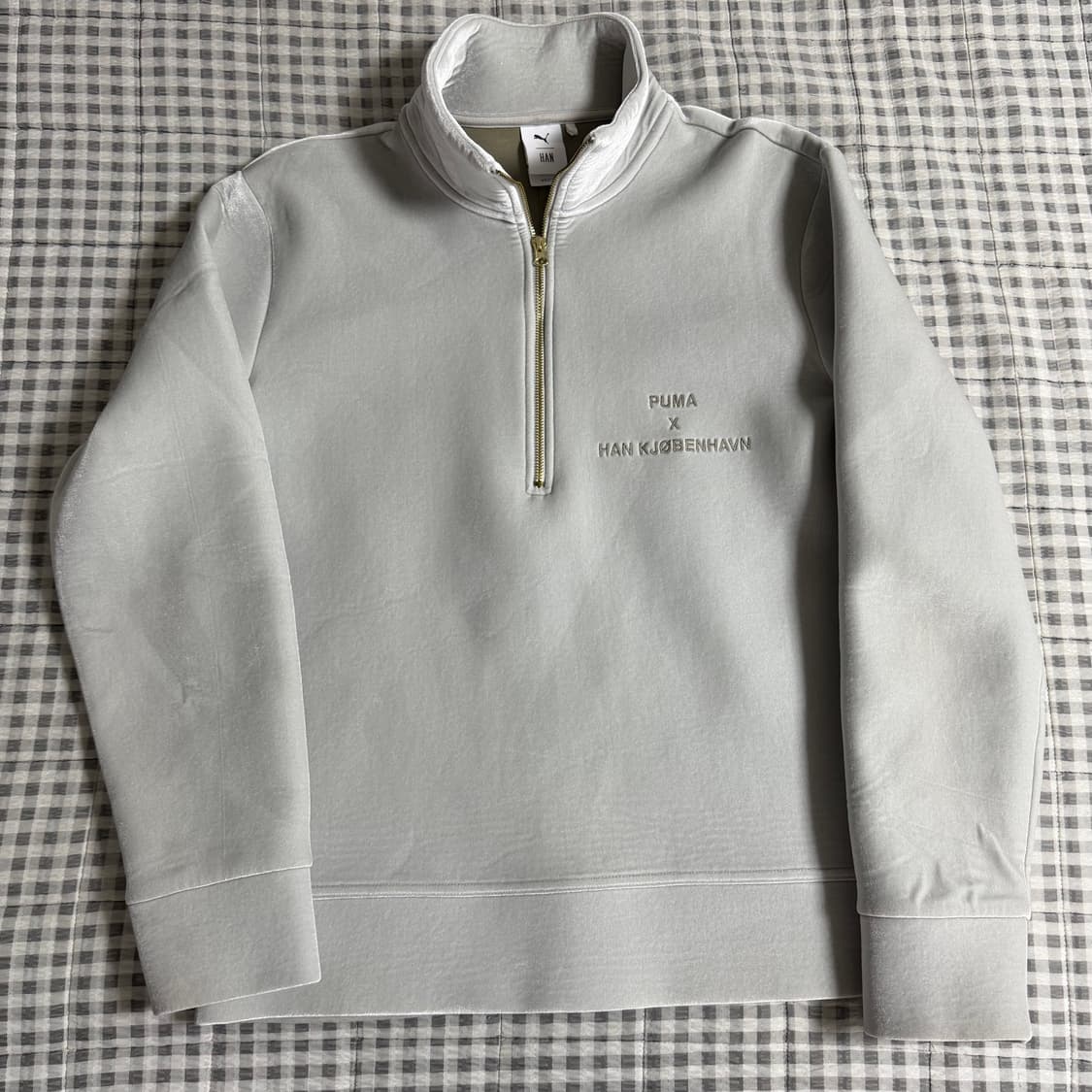(M) 한 코펜하겐 X 푸마 벨벳 하프집업 상품이미지1