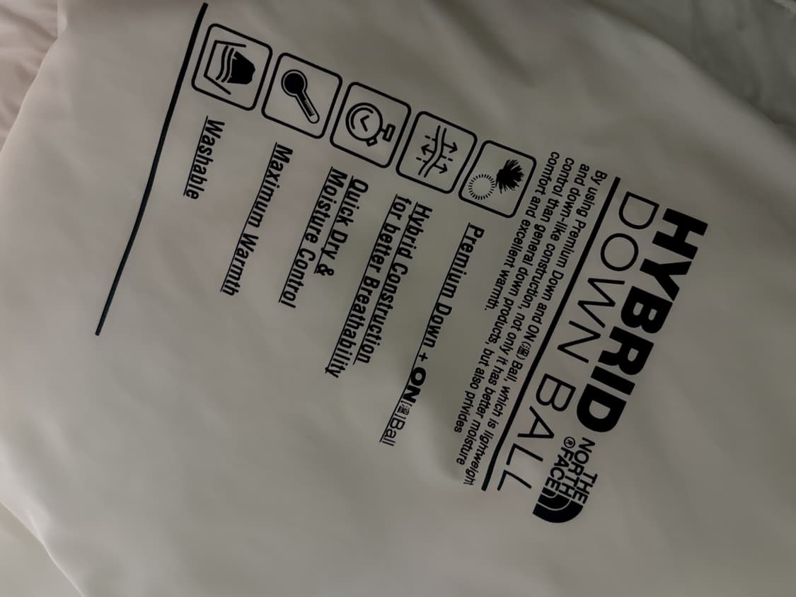 노스페이스 눕시 하이브리드 다운 볼 자켓 아이보리 (W) 상품이미지4