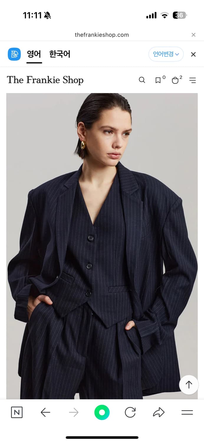 더프랭키샵 tancy 수트 셋업 상품이미지1