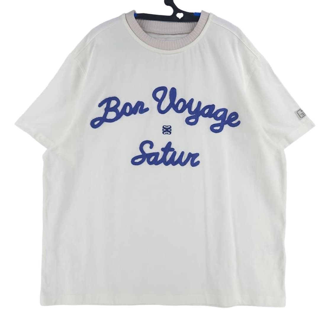 [남XL]세터 아이보리 24S 라운드 반팔티[Y64-180] 상품이미지1