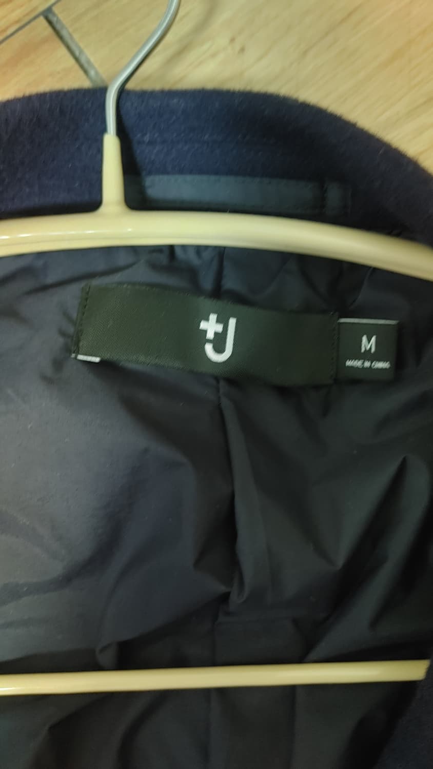 유니클로 질샌더 네이비 코트 M 상품이미지3