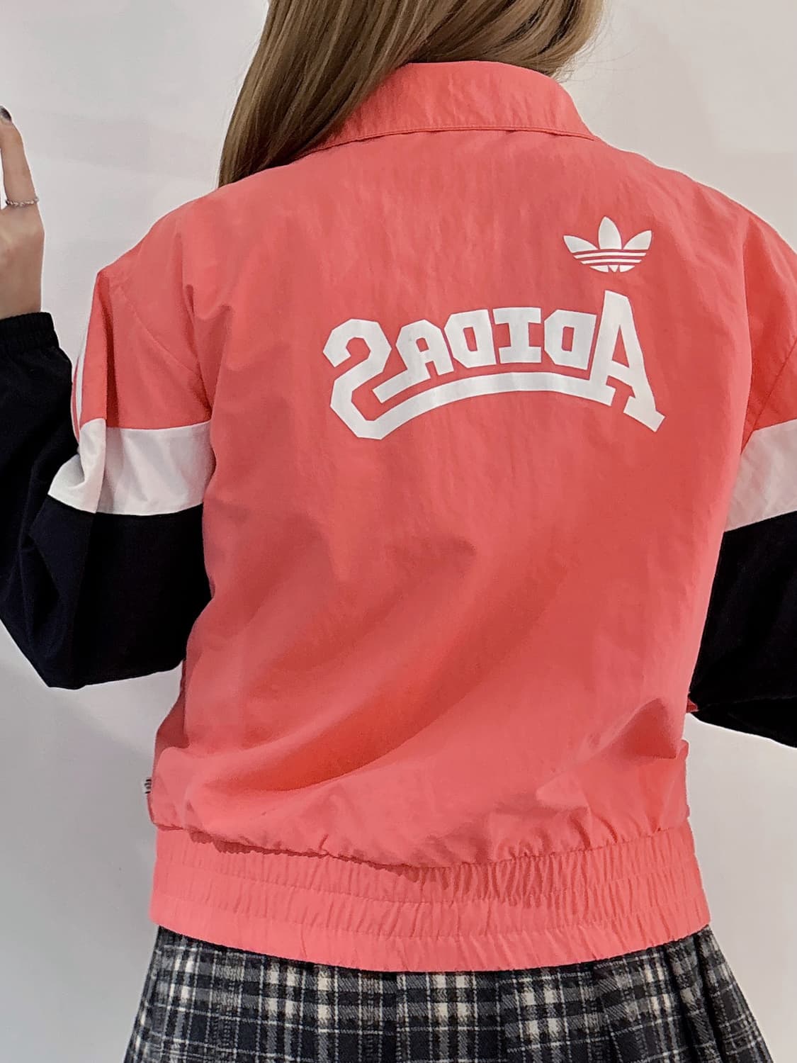 아디다스 삼선 빅로고 바람막이 상품이미지3