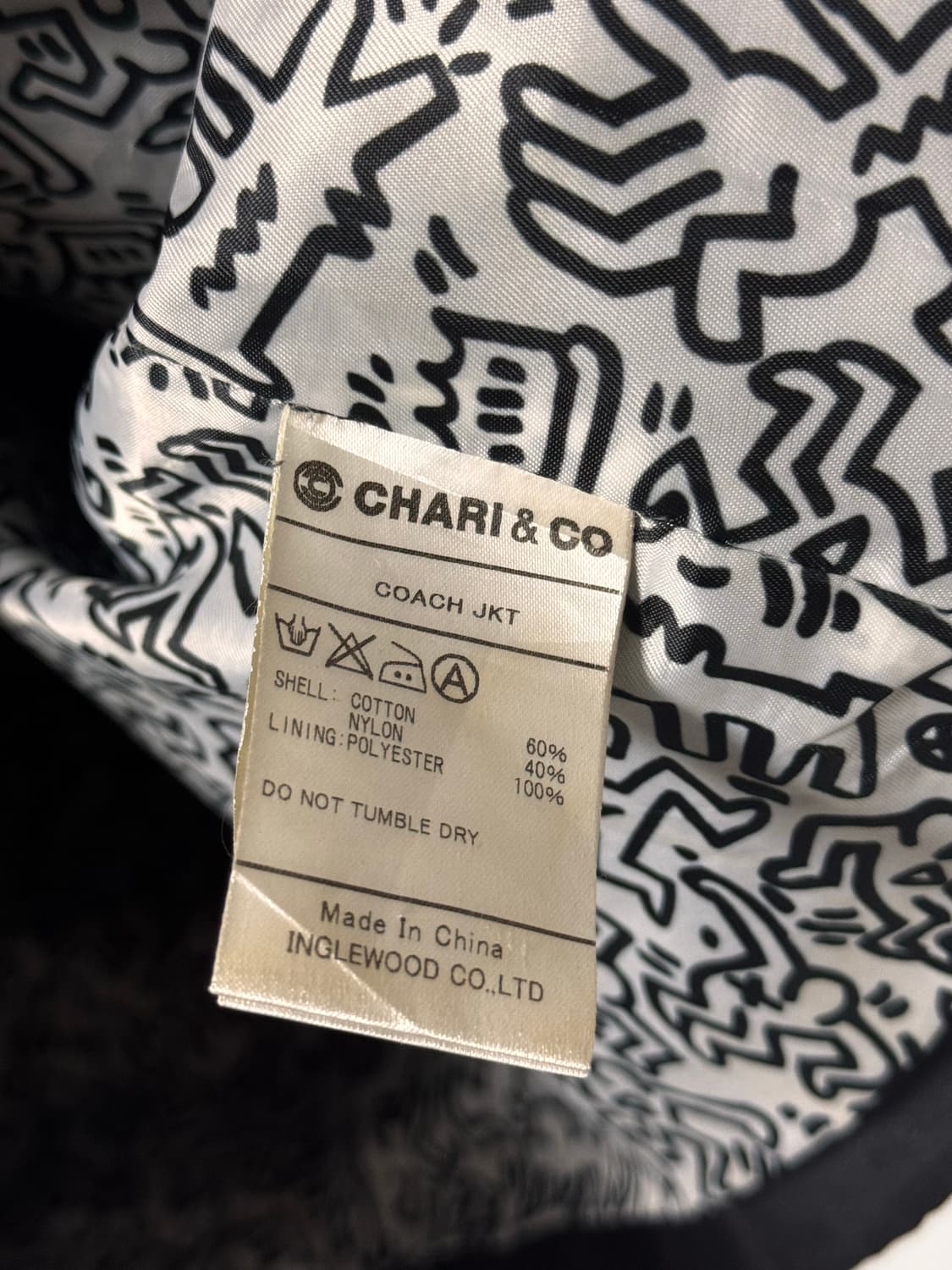 CHARI & CO Keith Haring 콜라보 어스 코치자켓 상품이미지5
