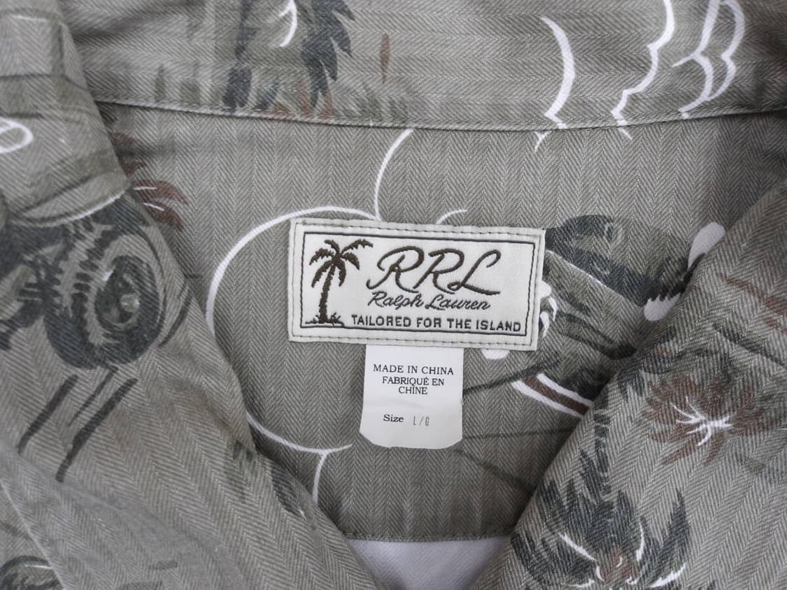 RRL 밀리터리 HBT 커버올 초어자켓 L 상품이미지2