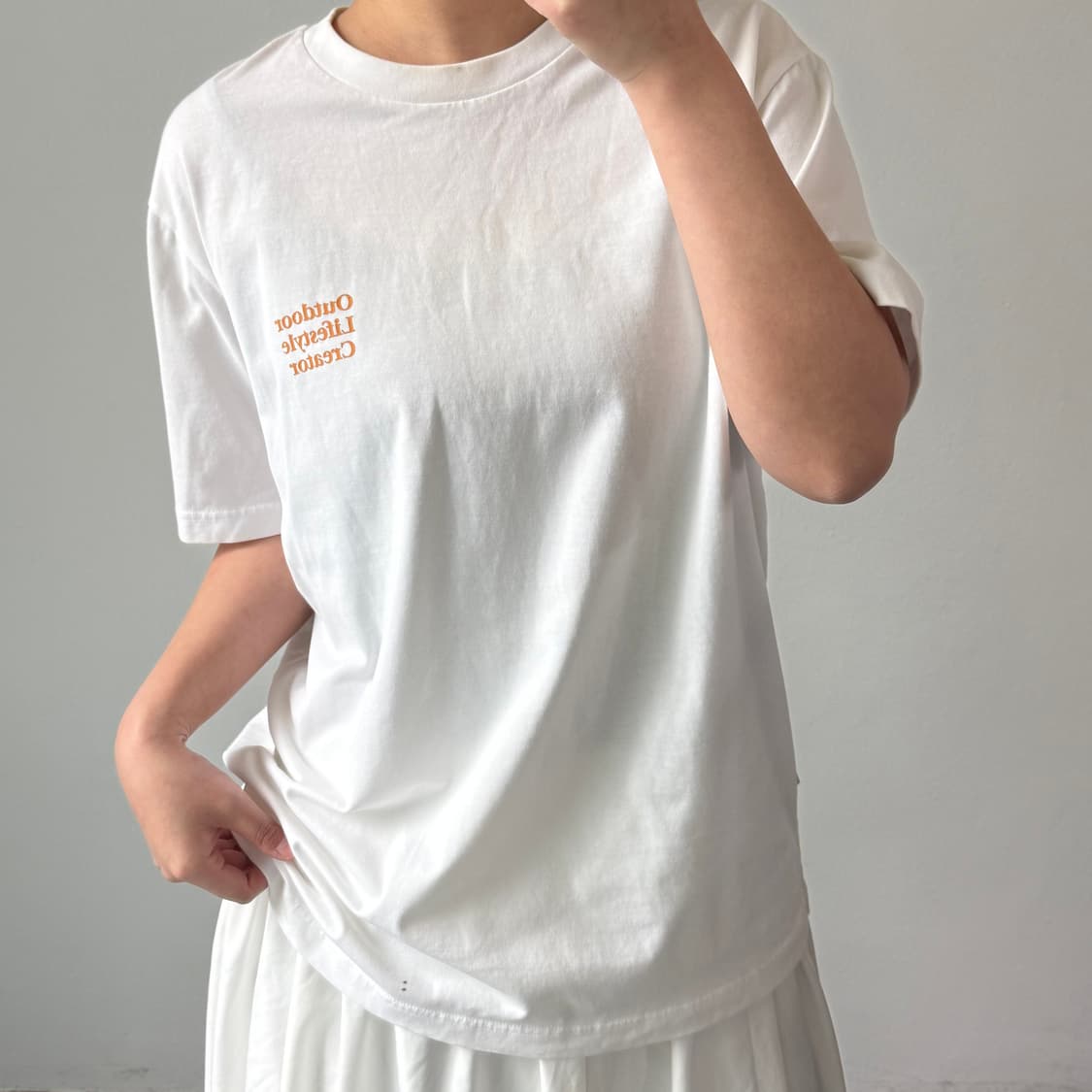 [XXL] 스노우피크 화이트 반팔 상품이미지1