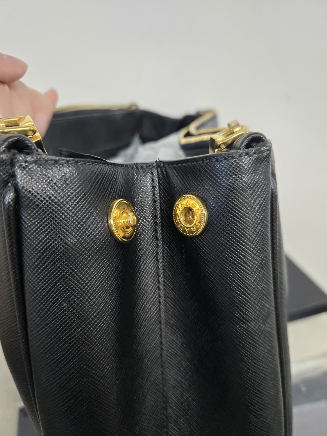 [보증서 정품]프라다 사피아노 토트백 상품이미지7