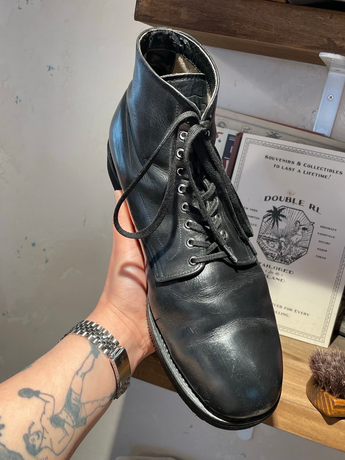 Alden 알든 밀리터리 라스트 부츠 싸게 판매 상품이미지5