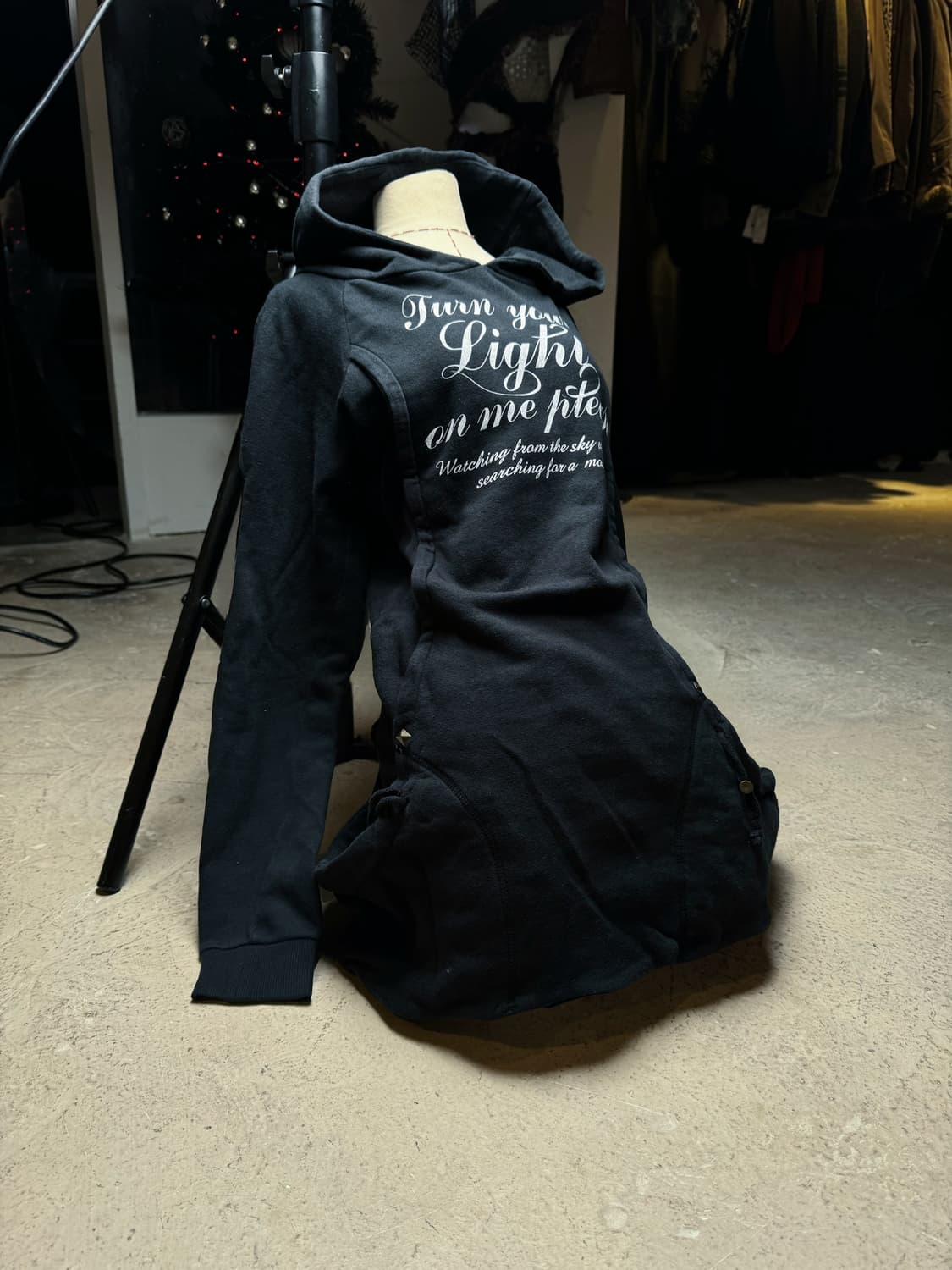 포켓 후드 원피스 상품이미지1