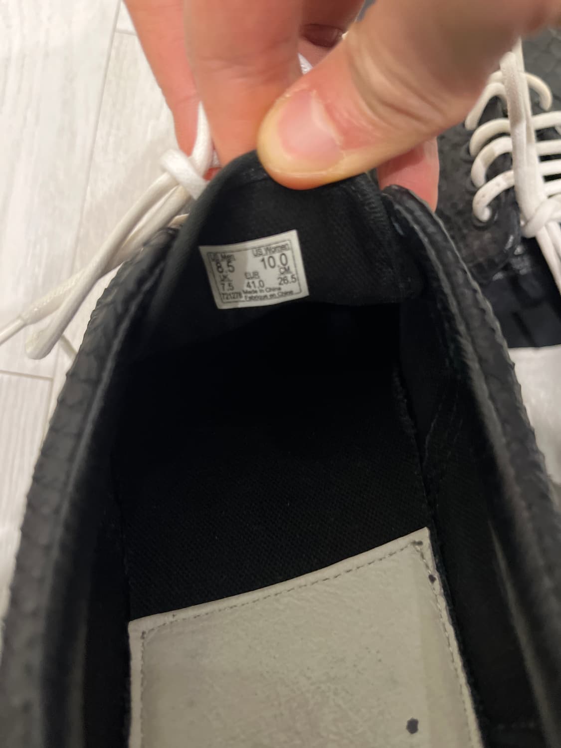 [265]반스볼트 더블탭스 에라 VANS WTAPS 상품이미지3