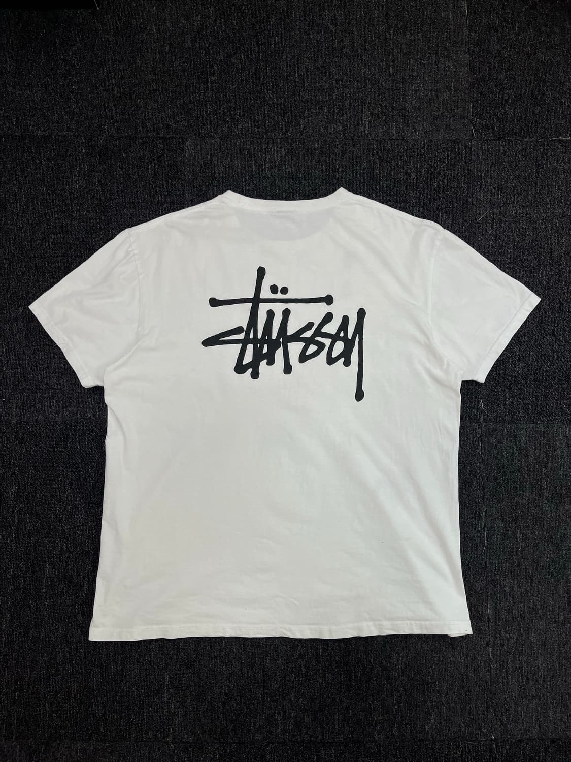 스투시 베이직로고 반팔티 상품이미지2