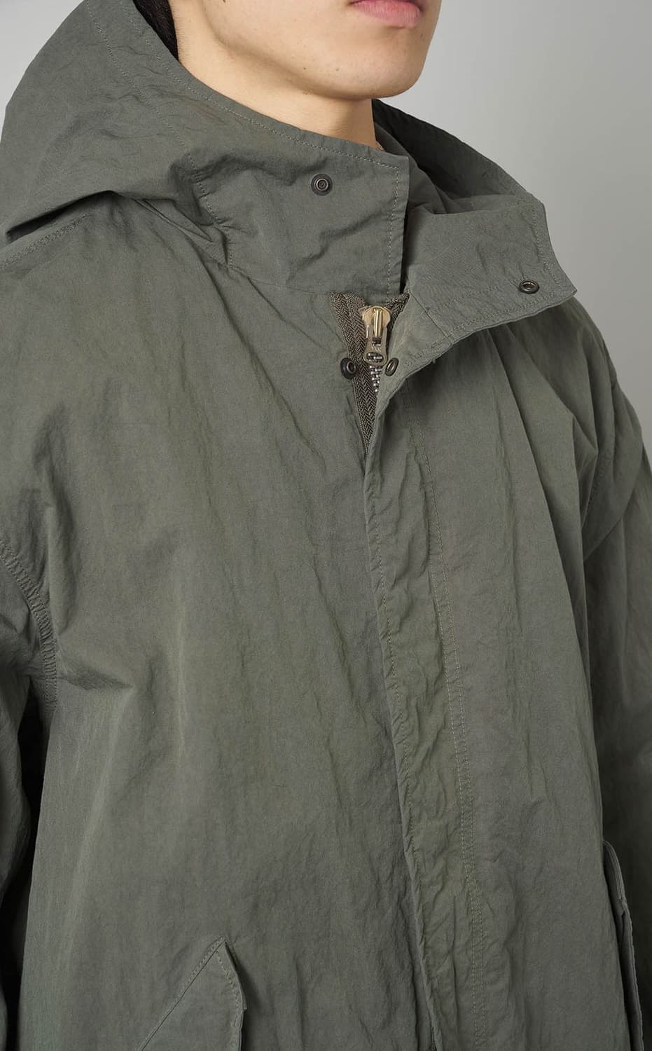 사쥬드크레 타입라이터 나일론 코튼 라이터 파카 상품이미지2