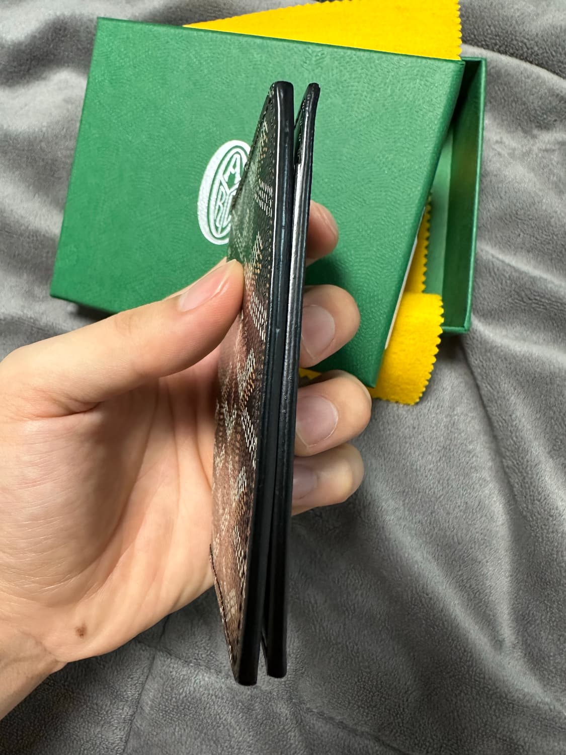 [백화점 정품] 고야드 생마르크 블랙 카드지갑 상품이미지8