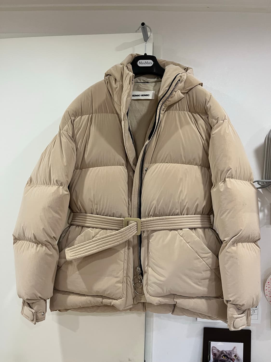 옌키옌키 미쉐린 패딩 샌드베이지 상품이미지1