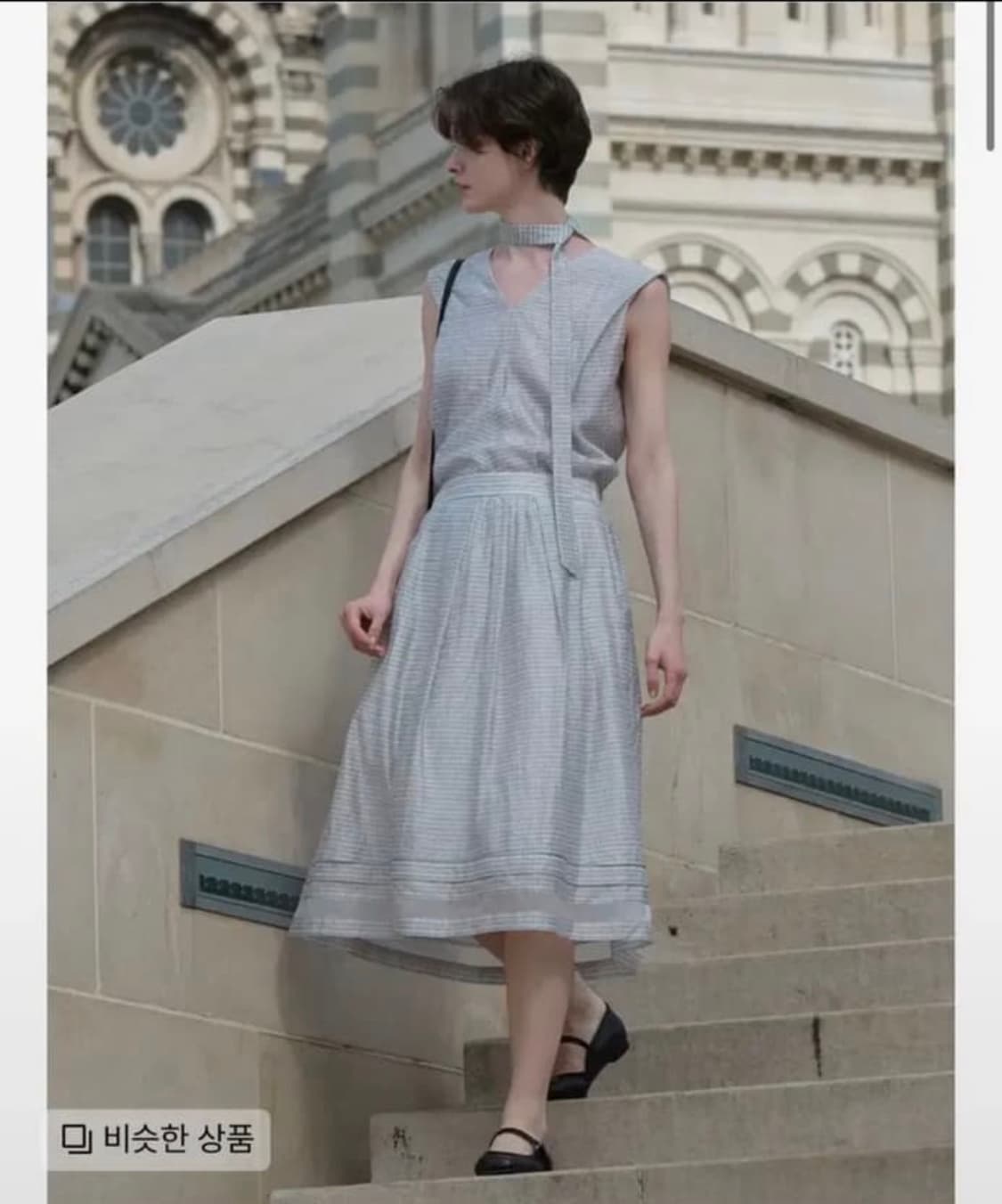 (새상품)루에브르 플리츠 스커트 상품이미지4