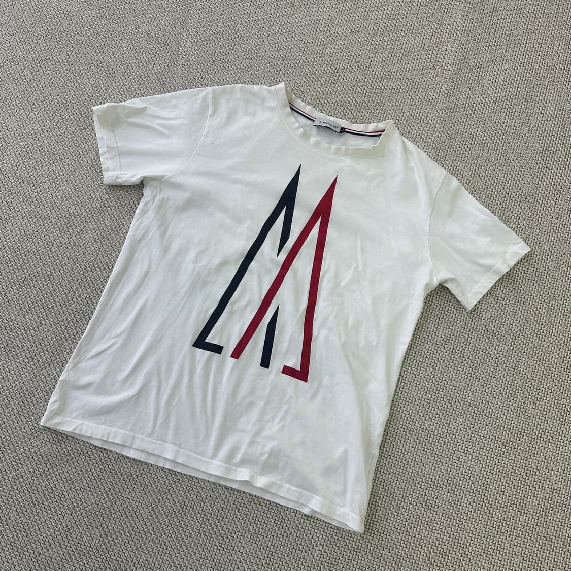 L 빈티지 남성 라운드 반팔티 0408D 상품이미지1