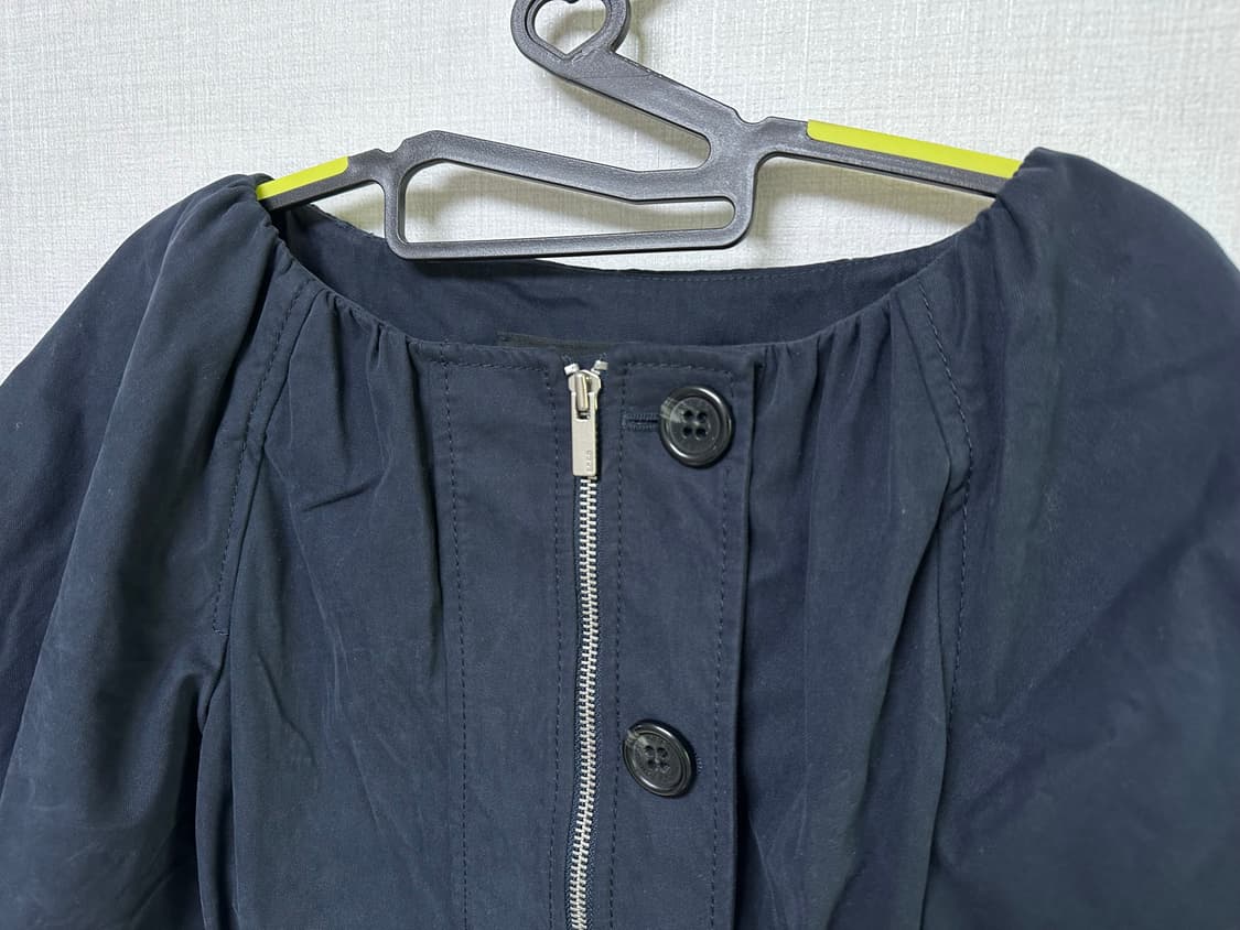 BCBG 숏 트렌치 자켓 네이비 상품이미지2