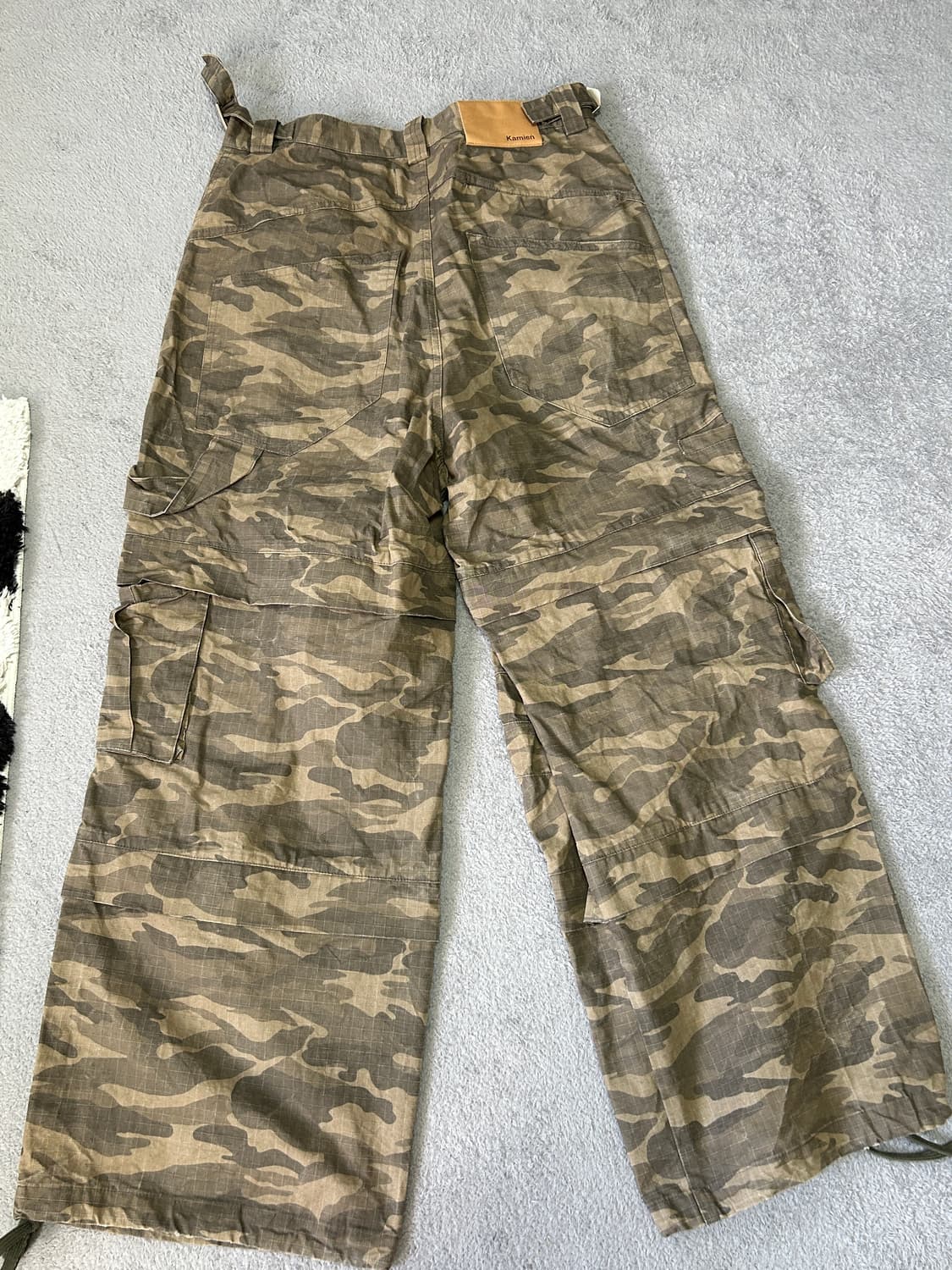 카미엔 카고 타이탄 배기팬츠 상품이미지5