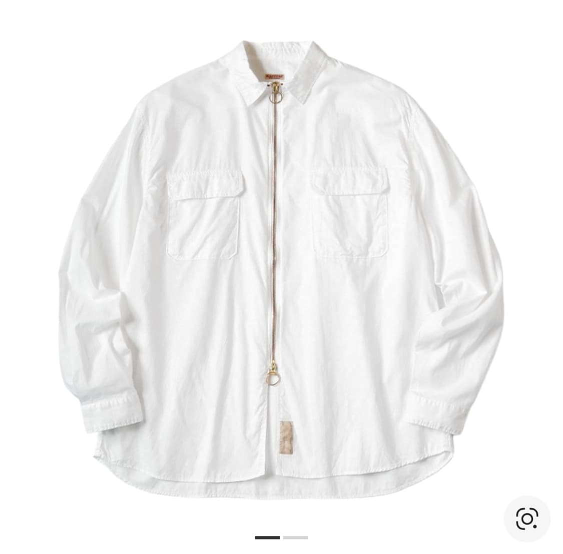 캐피탈 OX 드리즐러 워크 셔츠 화이트 상품이미지1