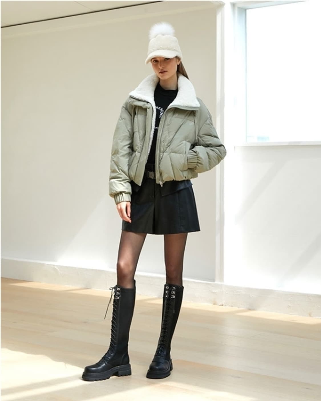 에고이스트 패딩 점퍼  상품이미지1