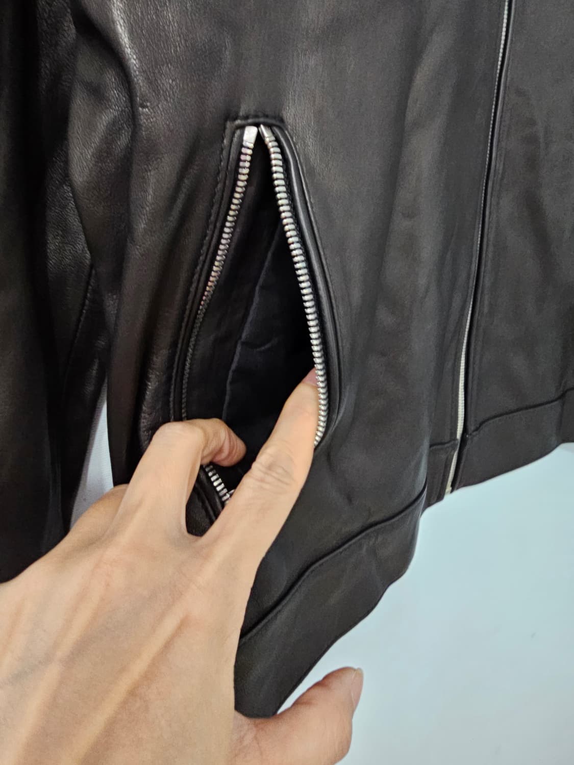 질스튜어트 뉴욕 양가죽 자켓 95 상품이미지5