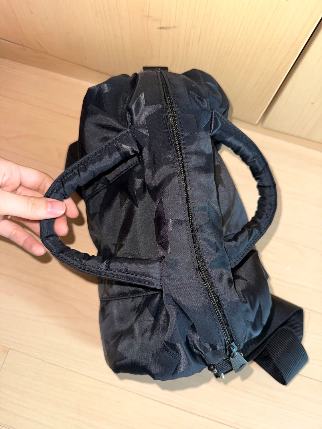 *실사추가 FLAG SHORT BOSTON BAG (black) 상품이미지7