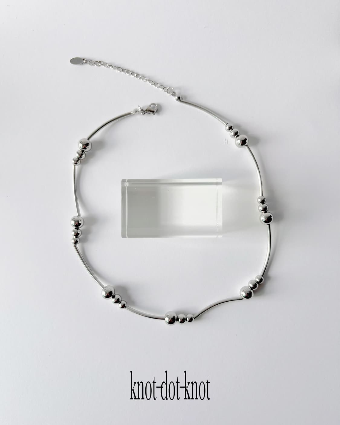 [knot•dot•knot] bubble necklace 상품이미지3