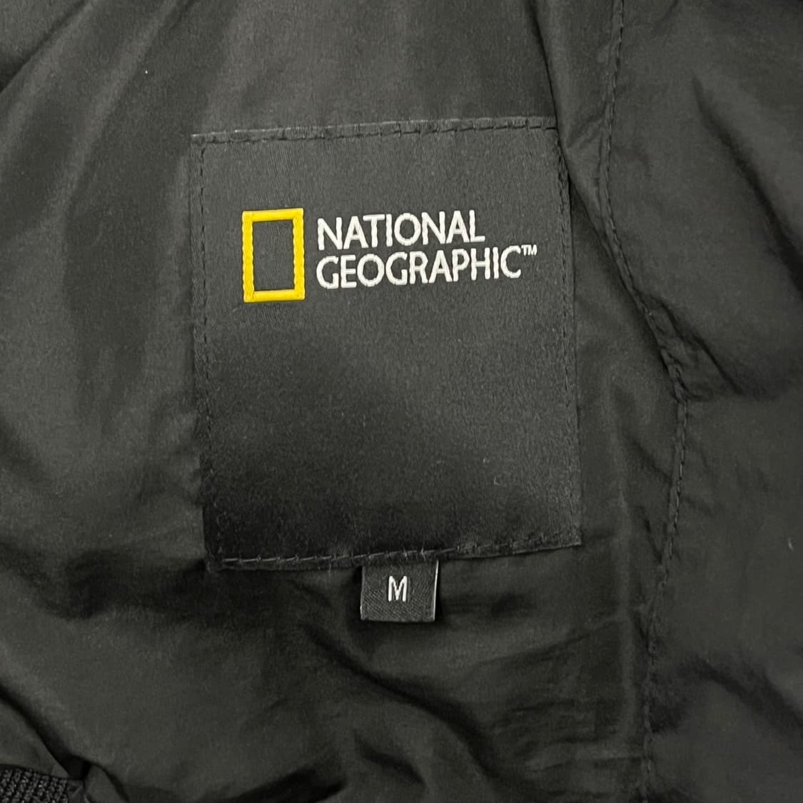 [정품/M] 내셔널지오그래픽 블랙 봄버 자켓 b10 상품이미지5