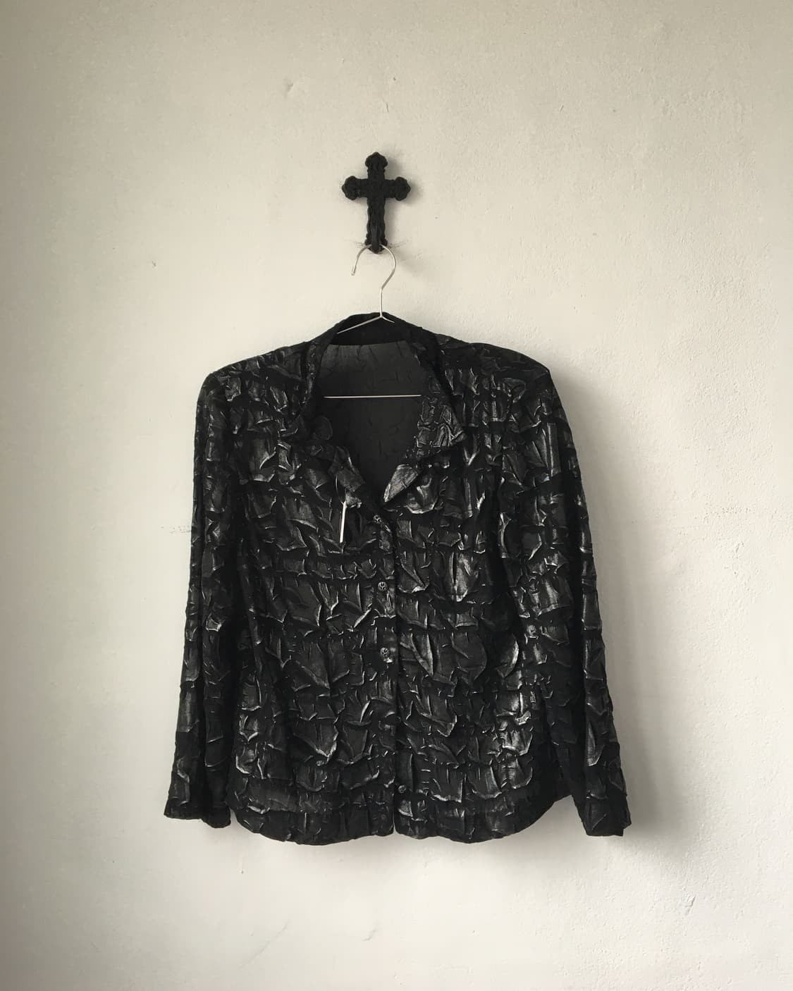 Glossy pattern jacket 상품이미지1