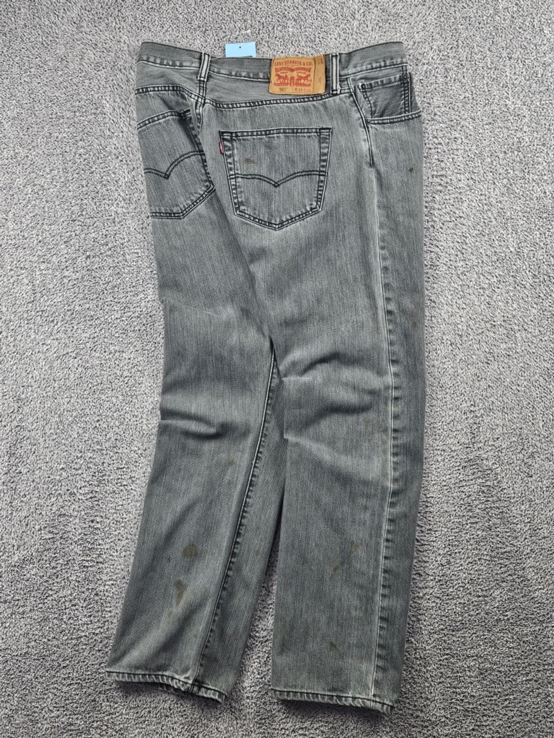 리바이스 501 그레이 진 팬츠 ( 36X32 ) / 11328 상품이미지3