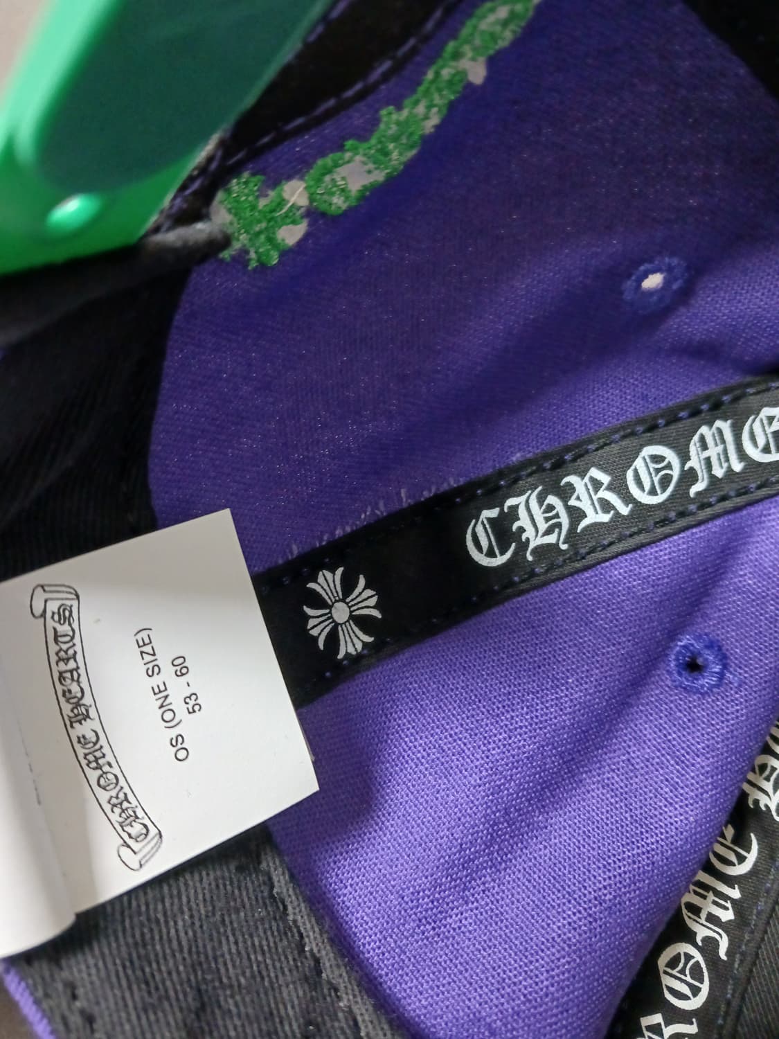 새상품급 정품 크롬하츠 모자 스냅백 상품이미지5