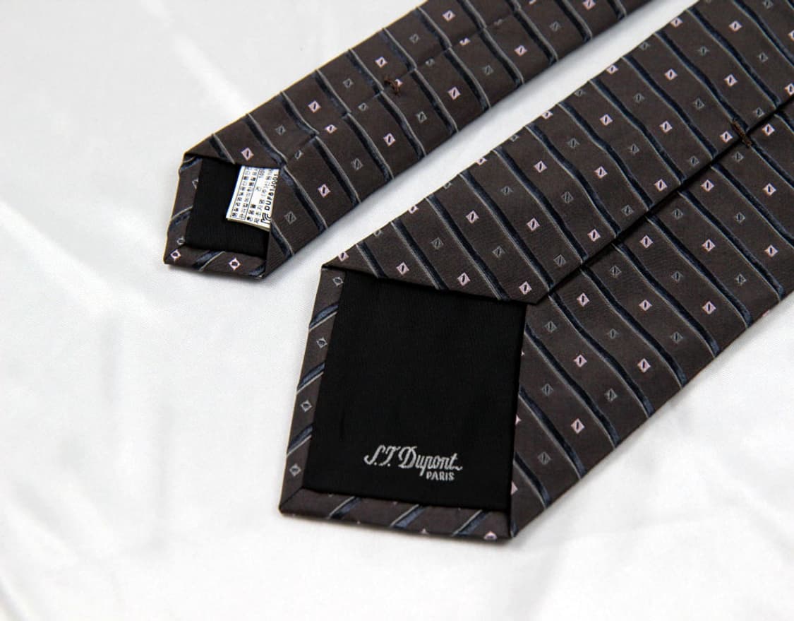 듀퐁 8.3cm 미사용 이태리 명품 넥타이 S.T. DUPONT 상품이미지4