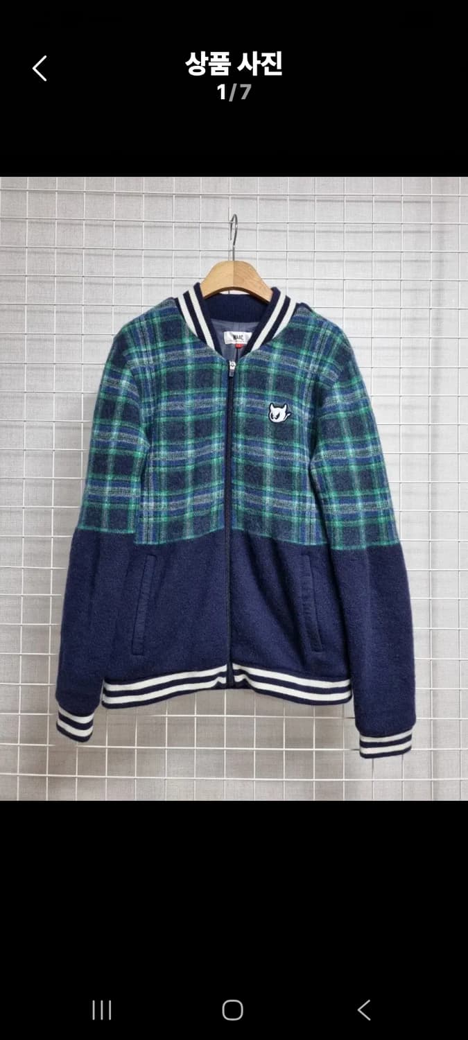 WAAC  왁 니트점퍼 1 (네이비) 상품이미지1